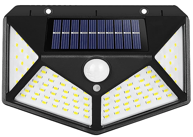 UB Lampa solara de perete ULTRA 100 LEDuri BK-100